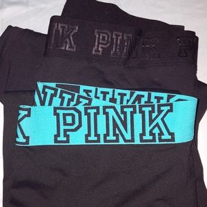 Two pair - (1)Quarter length & (1)Full length PINK